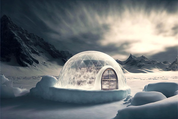 ice domes tromso bucket list